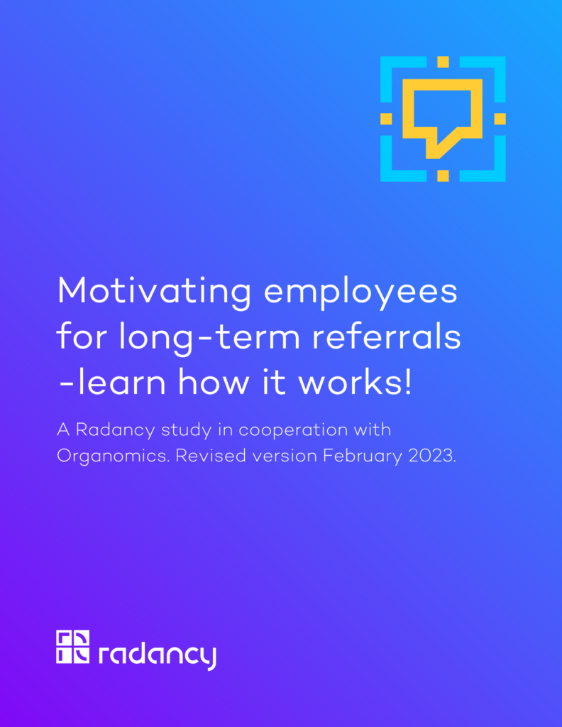 A Radancy Study: Motivating Employees for Referrals