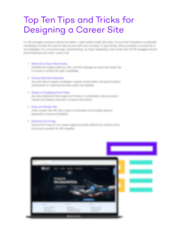 download image en top ten tips and tricks for designing a career site